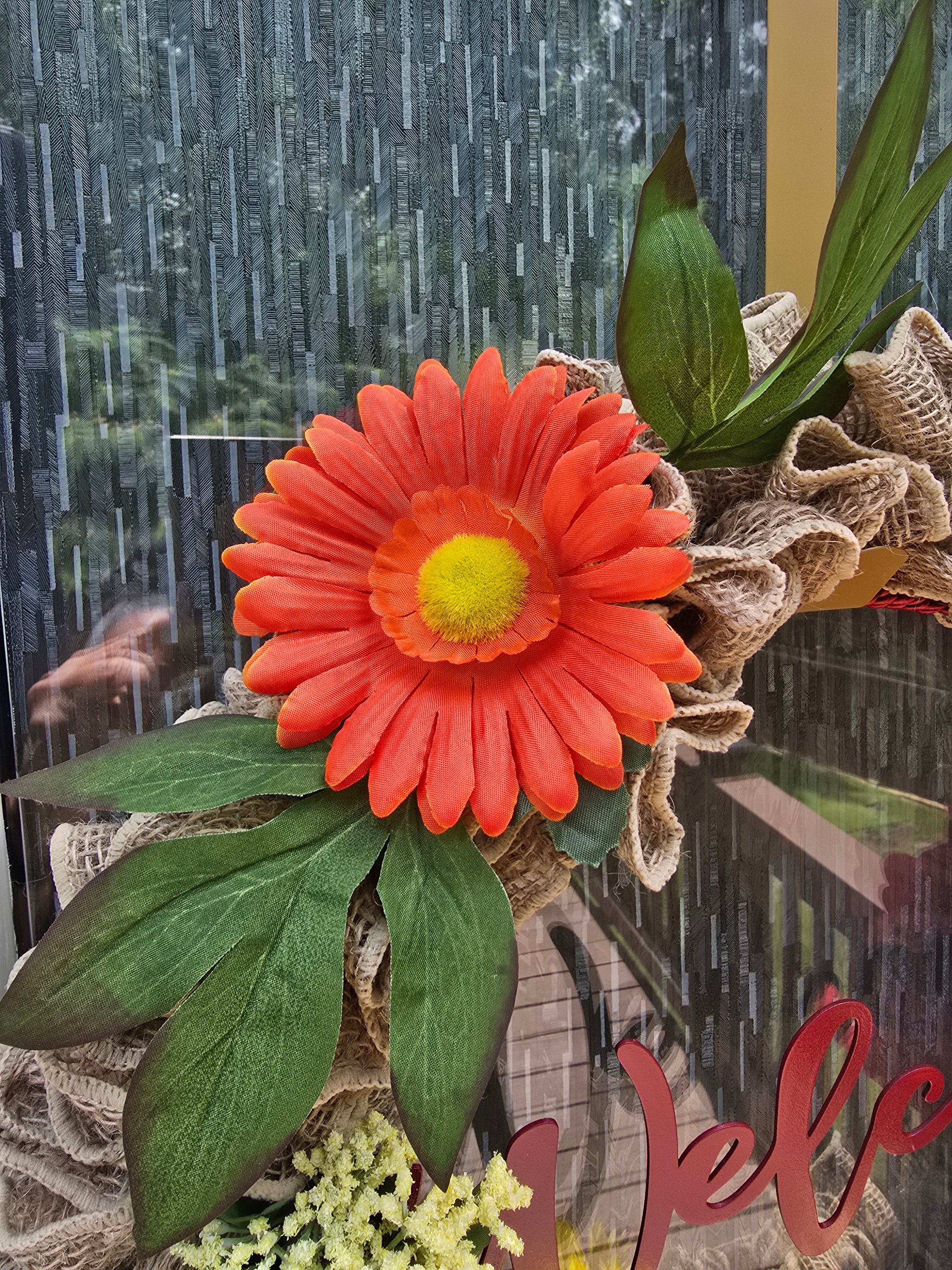 "Sunset Welcome" Wreath