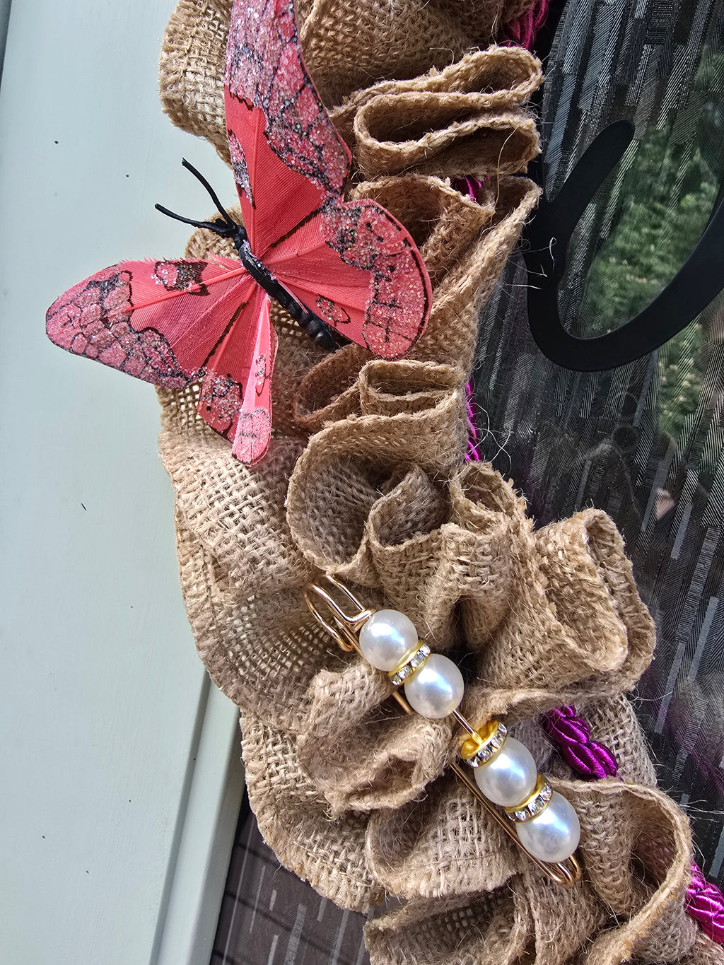 "Oh Hello There" Wreath