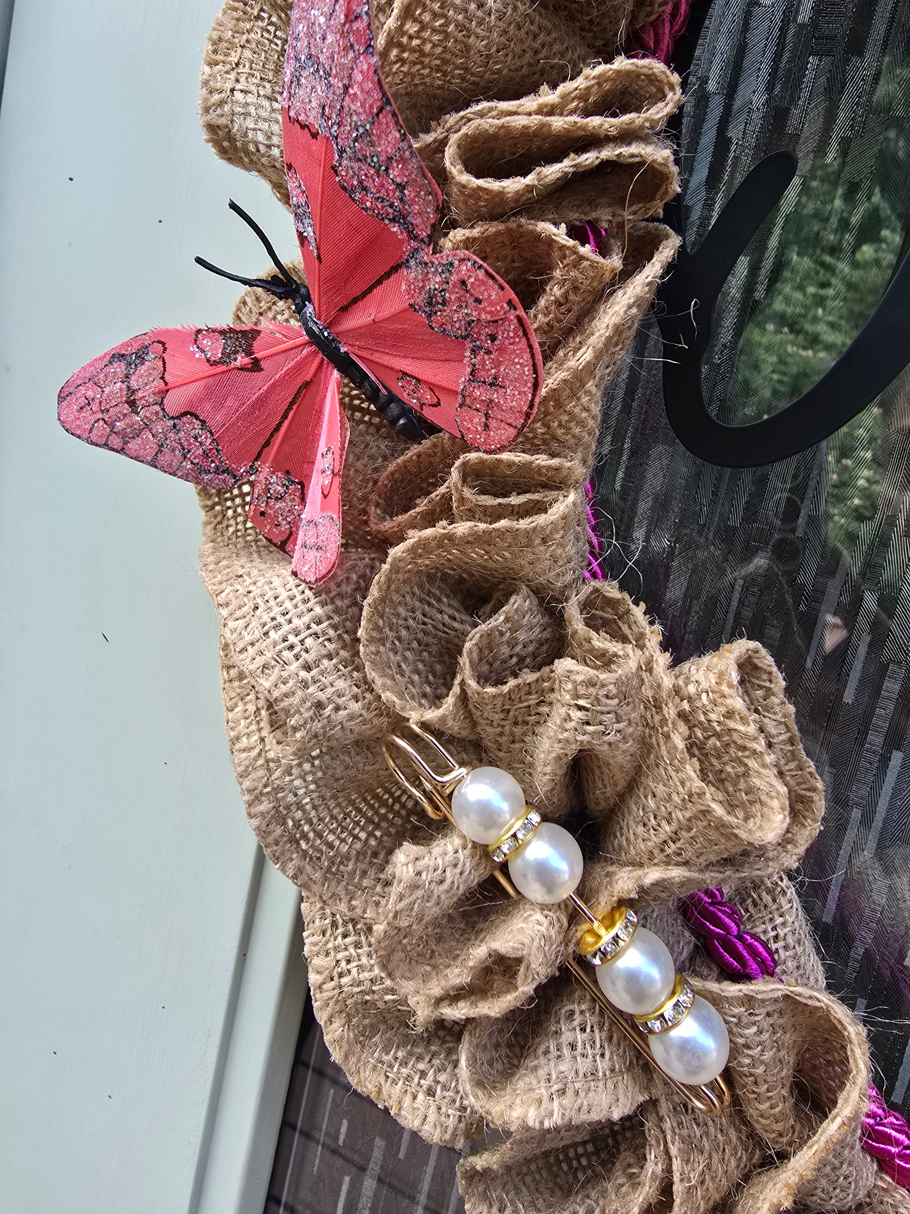"Oh Hello There" Wreath