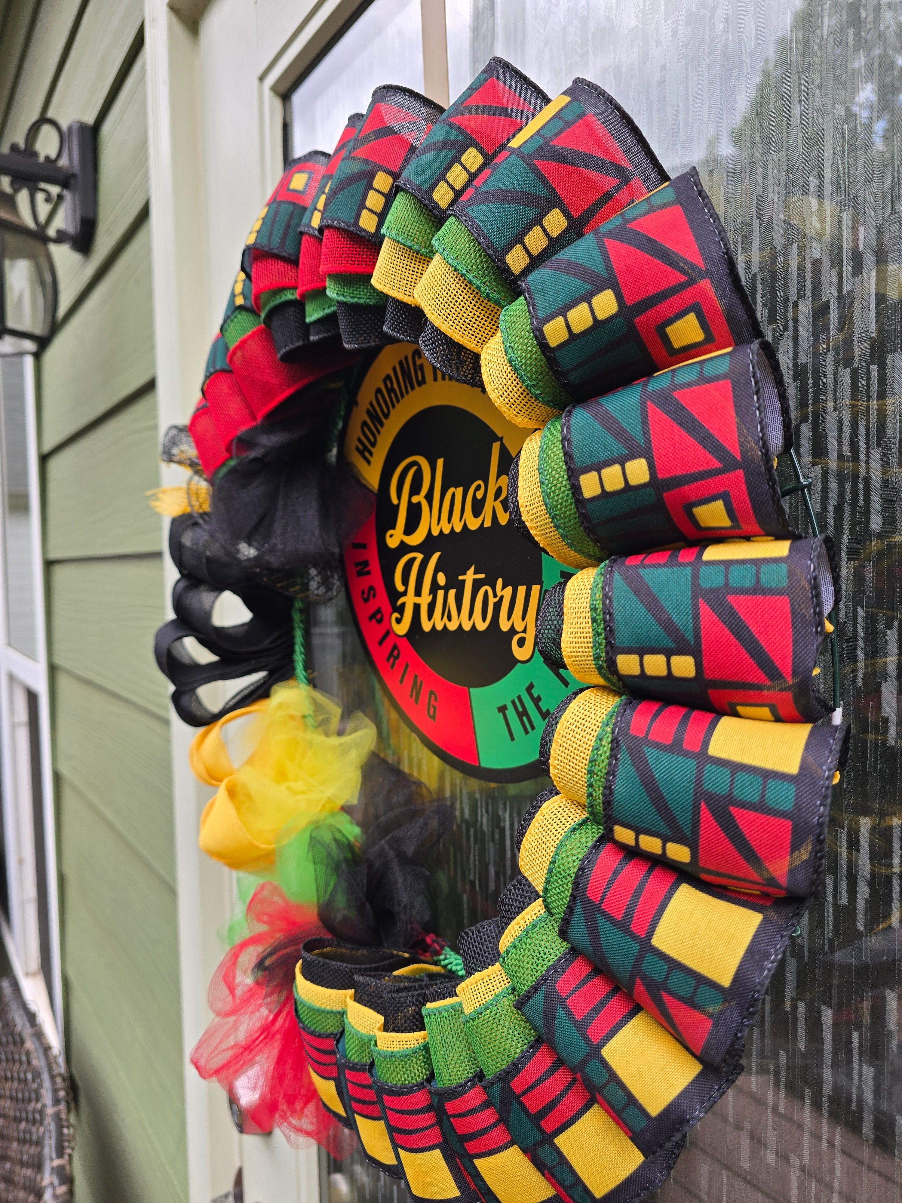 "Black History" Wreath