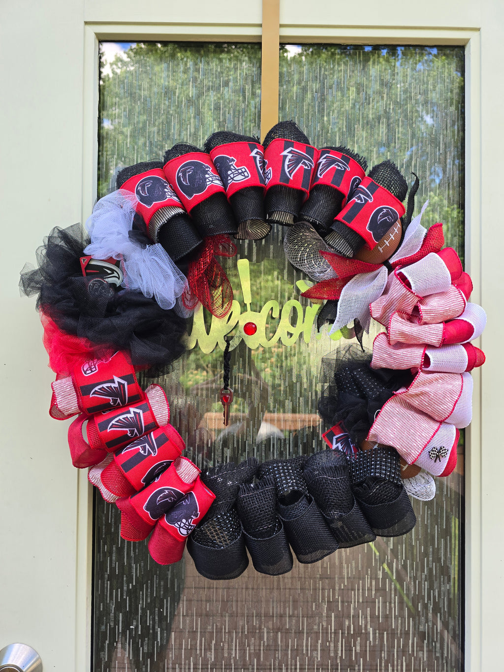 "Birthday Celebration" Wreath (Falcons)