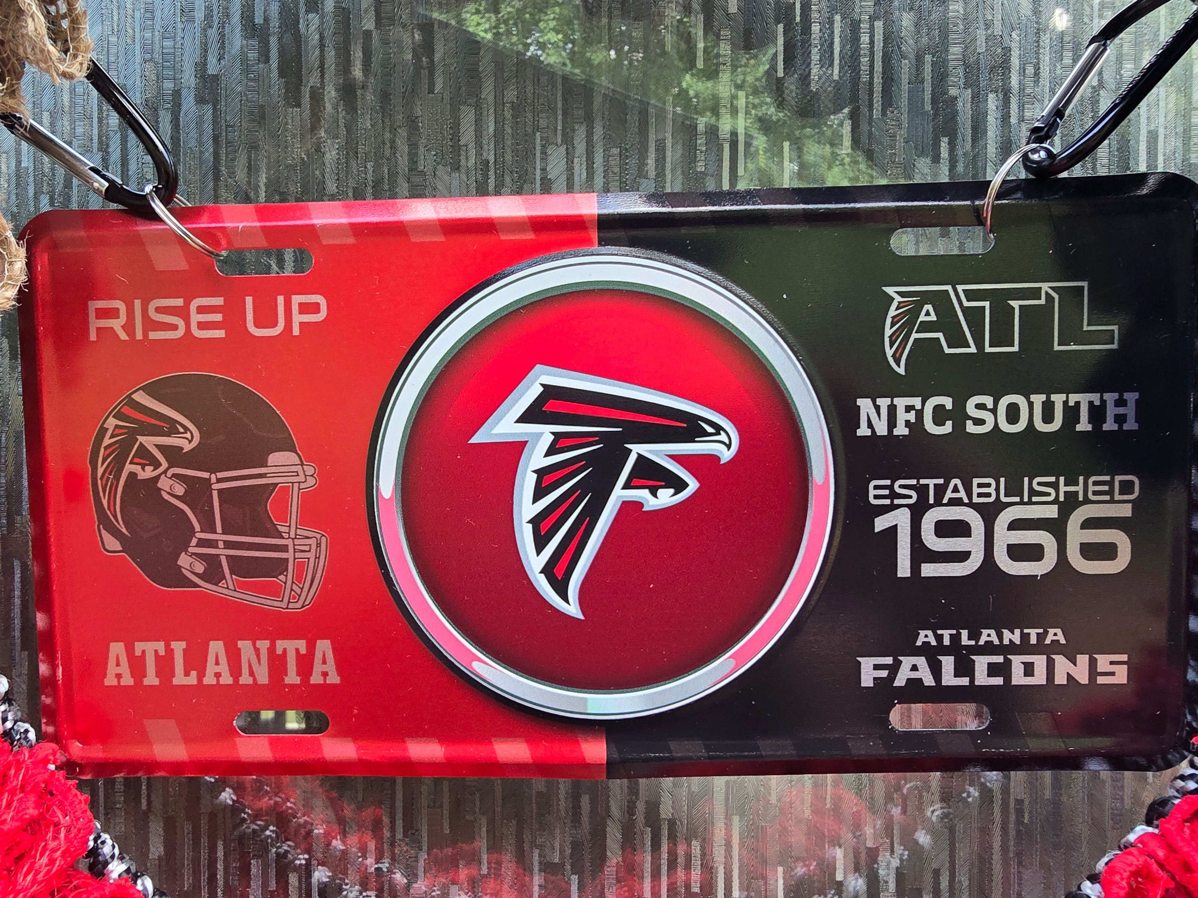 "Falcons Rise Up" Wreath