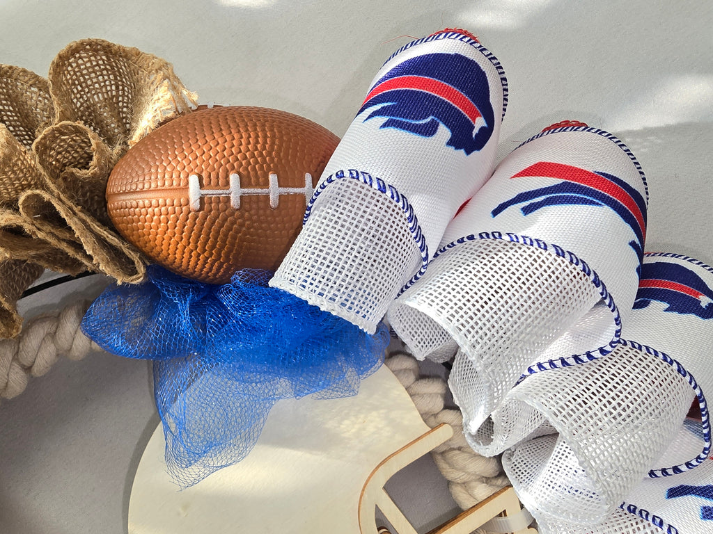 Ballpark Bills Wreath- Small