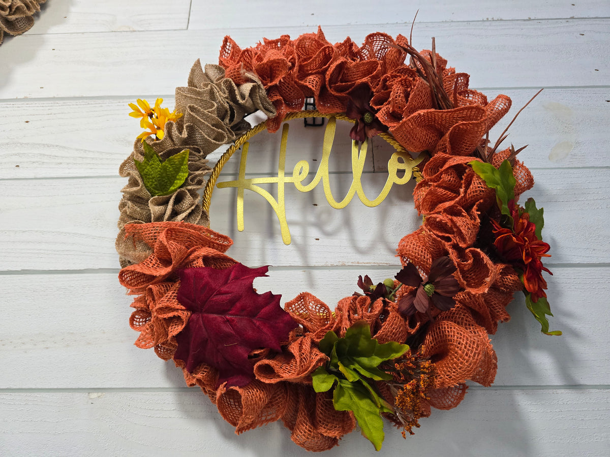The "It's Fall Ya'll" Wreath