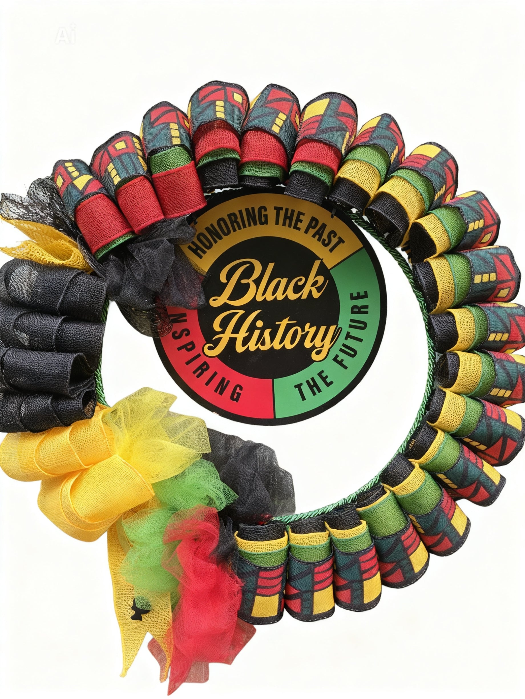 "Black History" Wreath