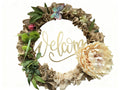 "Welcome Peony" Wreath