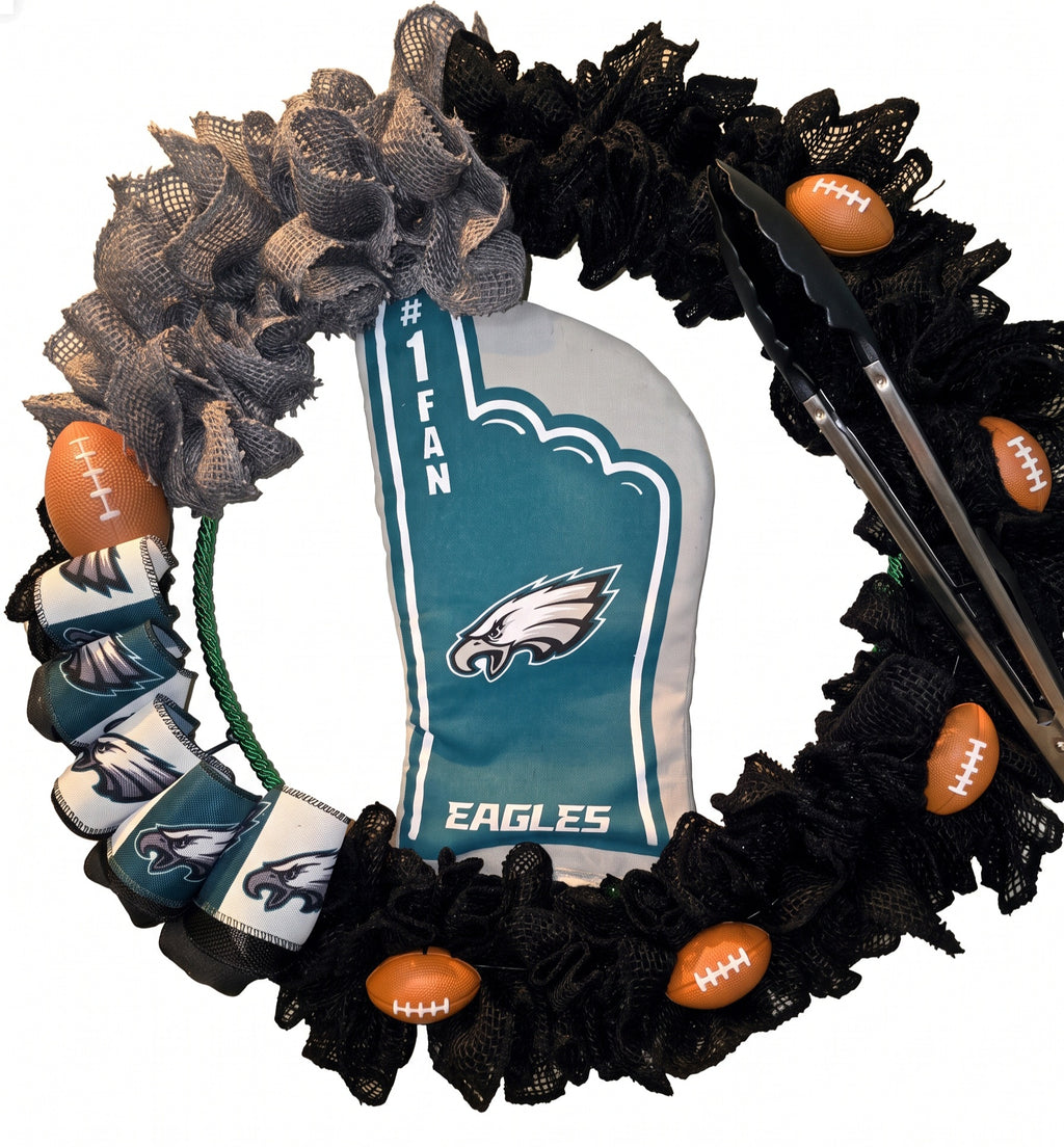 Eagles Eating Wreath